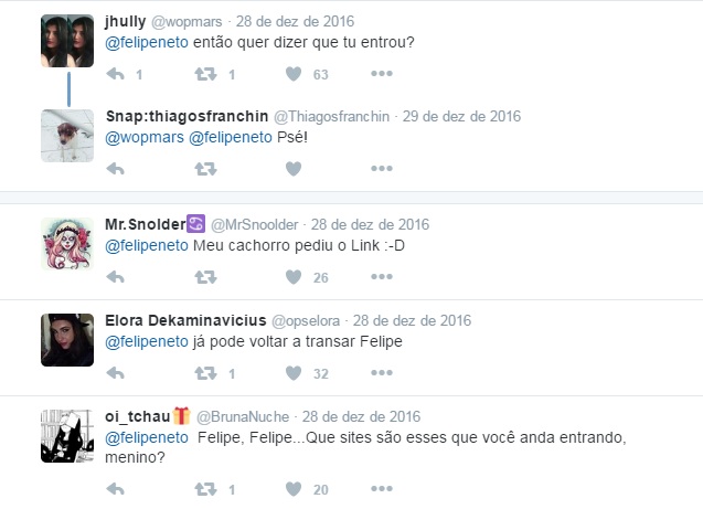 Relacionamento Sugar: Reações aos comentários de Felipe Neto no Twitter